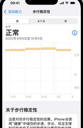 广水iPhone手机维修如何在iPhone开启'步行稳定性通知'