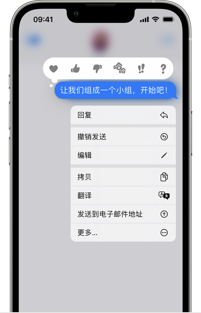 广水苹果手机维修分享iPhone 信息发送后多长时间内可以撤回或编辑 