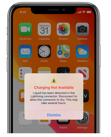 广水苹果14维修店分享iPhone 14 不小心被打湿怎么办 