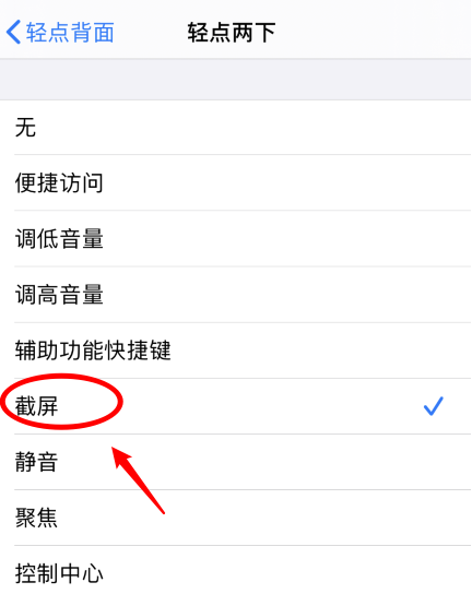 广水苹果手机维修分享iPhone12如何启用双击截屏 